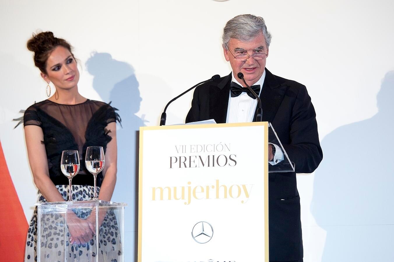 Santiago Bergareche, presidente de Vocento, en los VII Premios Mujerhoy