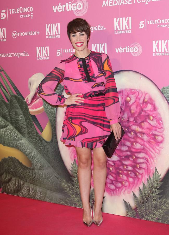 Nerea Garmendia en el estreno de 'Kiki, el amor se hace'