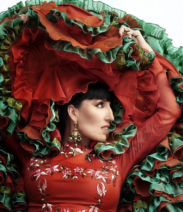 Rossy de Palma muestra las tendencias flamencas