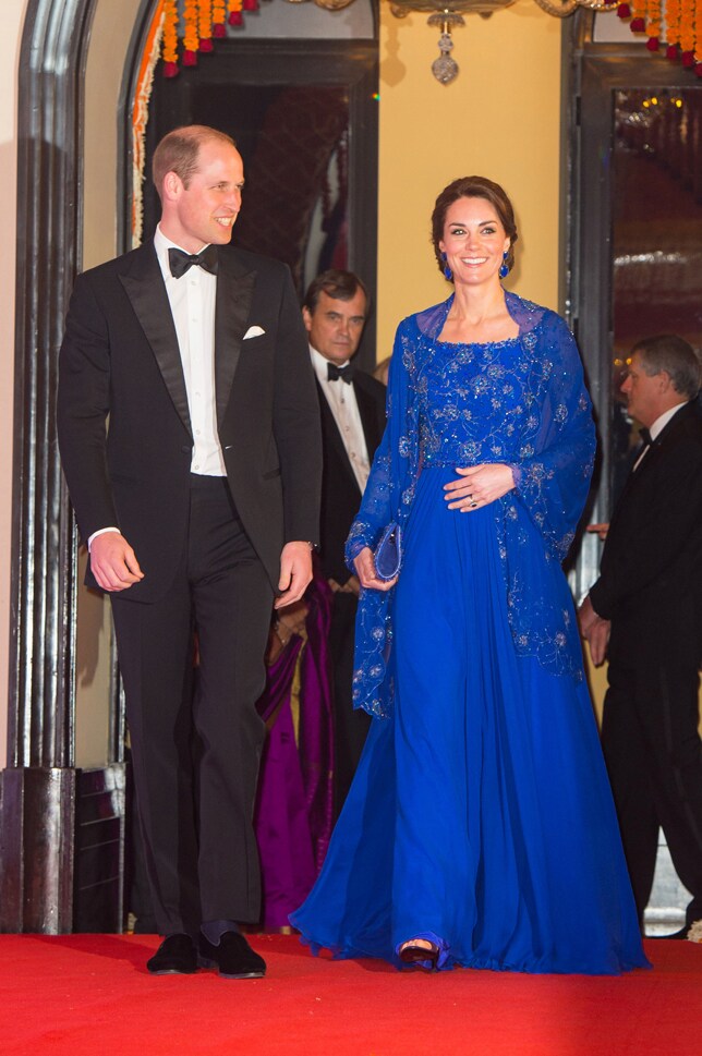 Kate Middleton y su vestido Bollywood