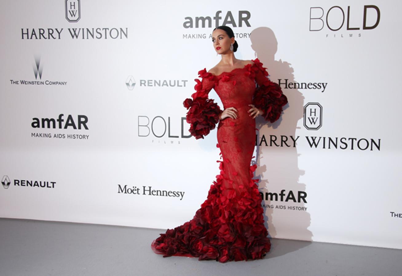 Gala amfAR en Cannes: Katy Perry