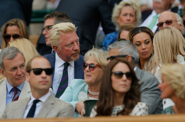 Los famosos no se pierden Wimbledon: Boris Becker