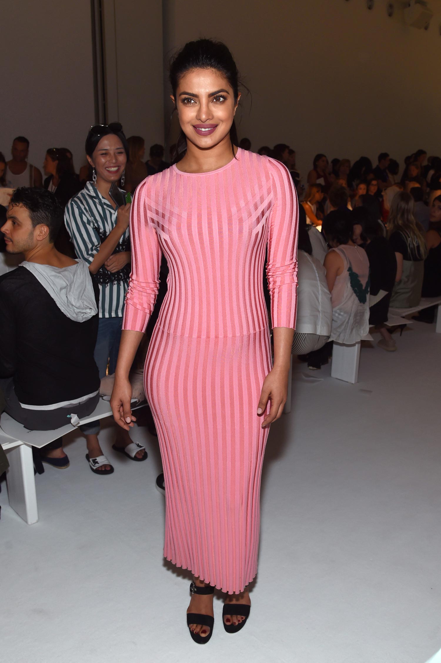 Priyanka Chopra en el desfile de Altuzarra en la Semana de la Moda de Nueva York