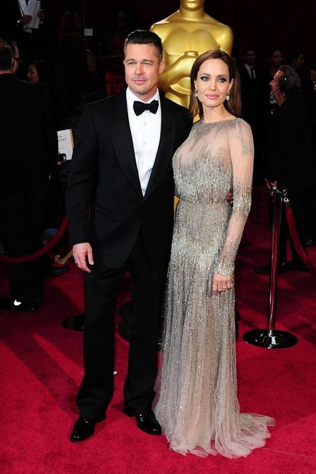 Angelina Jolie y Brad Piit en una imagen de archivo./cordon press.