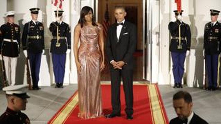 22 vestidos inolvidables de Michelle Obama como Primera Dama