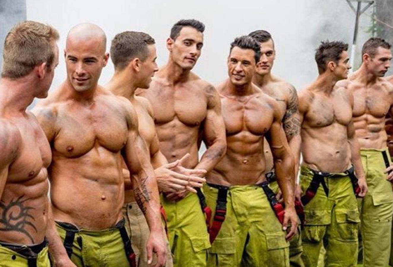 Un momento de descanso para nuestros sexys bomberos australianos