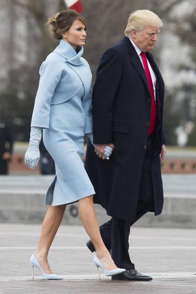 Donald y Melania Trump durante la Inauguración Presidencial/gtres
