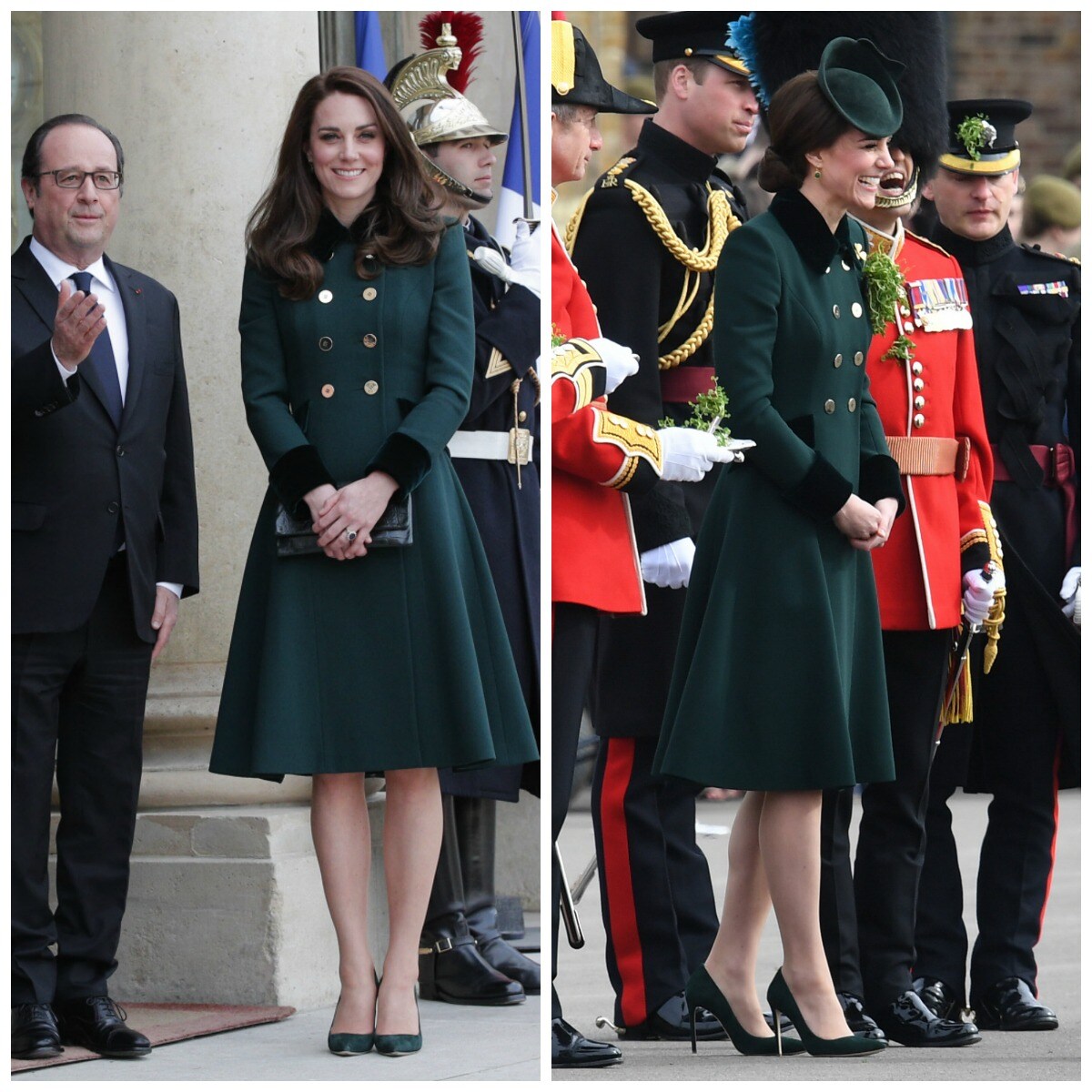 Los looks de Kate Middleton en París: reunión con François Holland