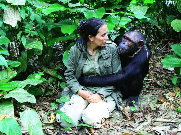 La doctora Rebeca Atencia, directora de The Jane Goodall Institute del Congo/fernando turmo / instituto jane goodall