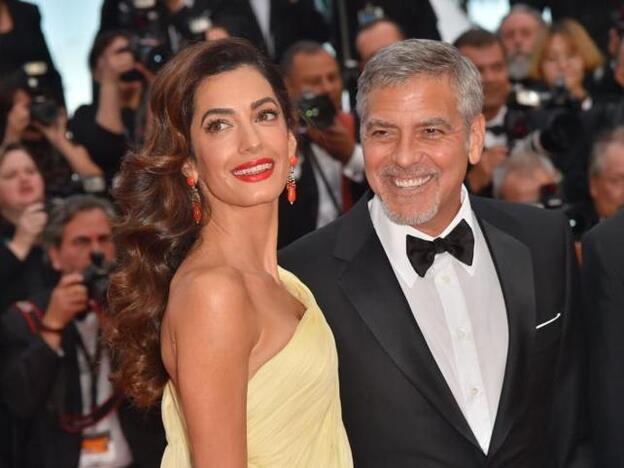 Amal Alamuddin y George Clooney ya son papás/Agencias