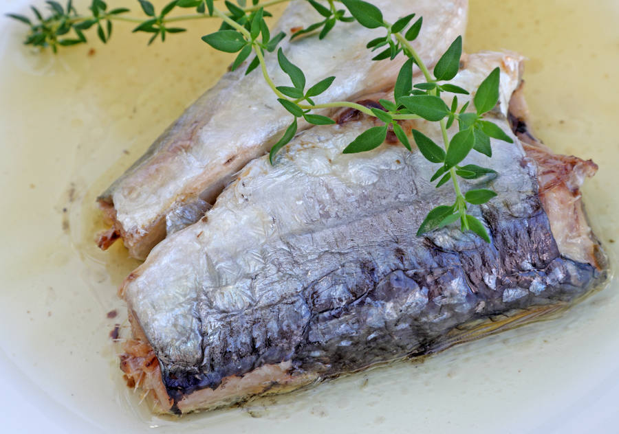 Alimentos ricos en calcio: sardinas