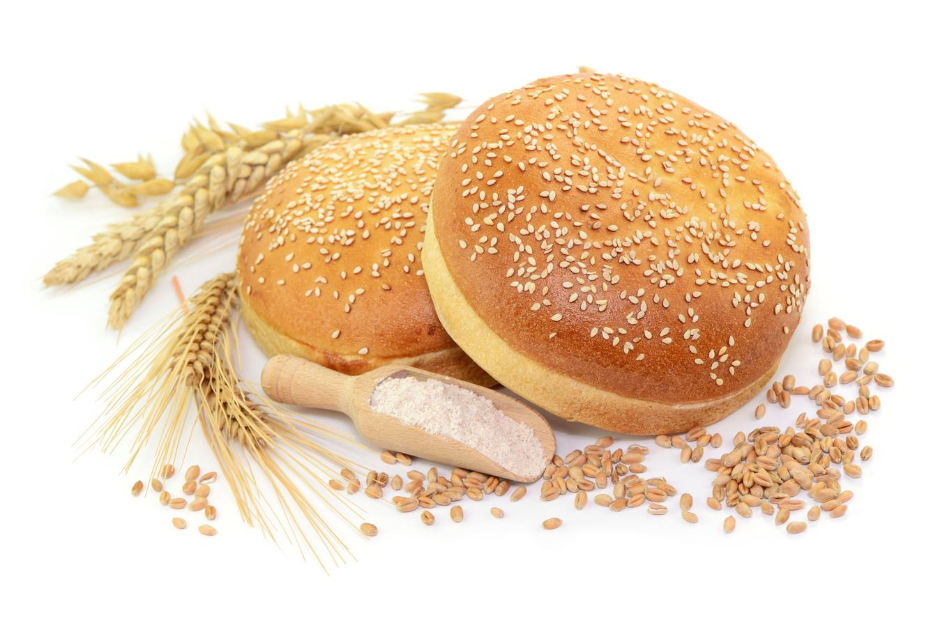 Alimentos con índice glucémico alto: panecillo de hamburguesa