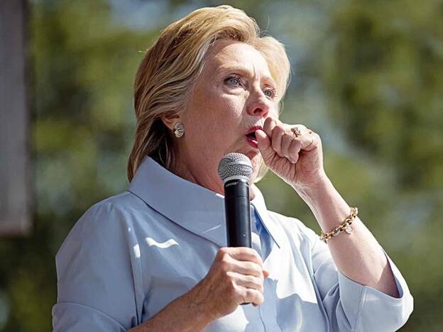 Hillary Clinton padeció una neumonía durante su última campaña electoral./agencias.