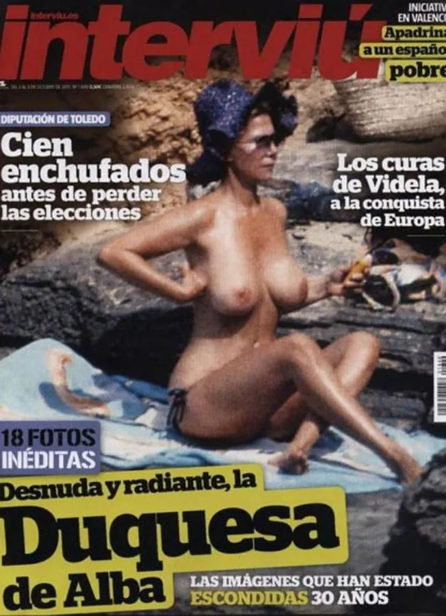 Mejores portadas de 'Interviú': La Duquesa de Alba