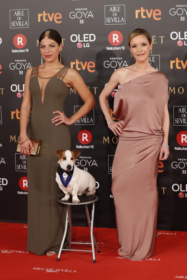 Las famosas peor vestidas de los Premios Goya 2018: Thais Blume y María Esteve