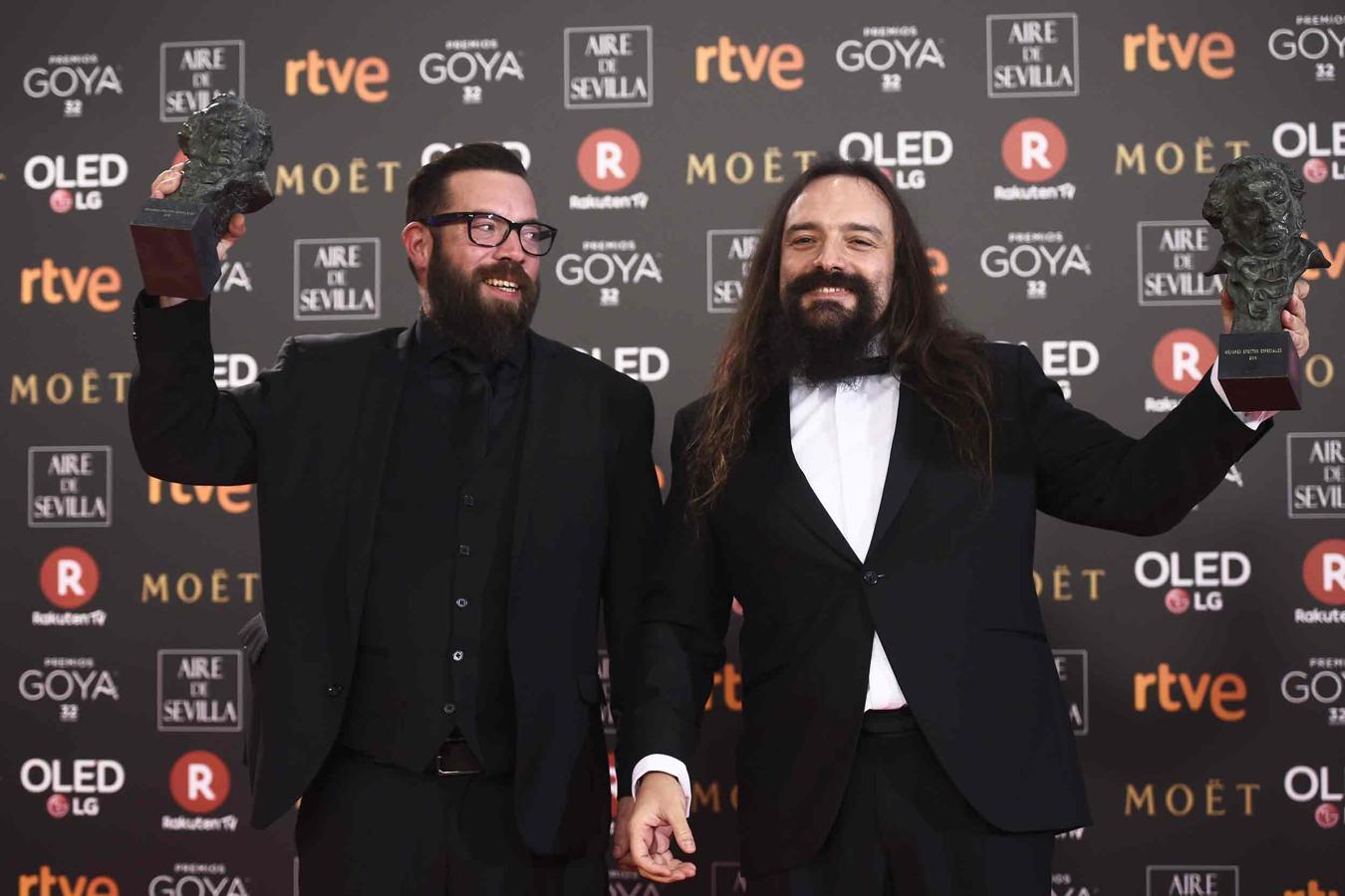 Ganadores Premios Goya 2018: Jon Serrano y David Heras