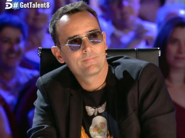 Risto Mejide se emociona en 'Got Talent' al recordar a su hijo./Telecinco