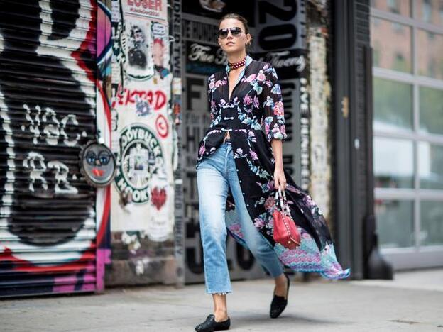 Ejemplo de 'street style' en la Semana de la Moda de Nueva York/Imaxtree