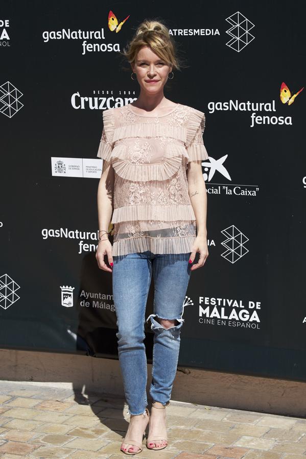 El look de Mar Saura en el Festival de Cine de Málaga