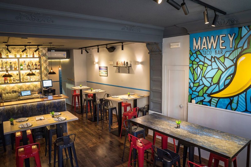 Restaurantes con encanto para el Día de la Madre: Mawey Taco Bar