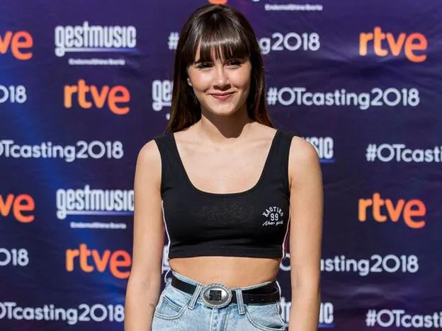 Aitana Ocaña pasa el casting de 'Operación Triunfo 2018'./gtres.