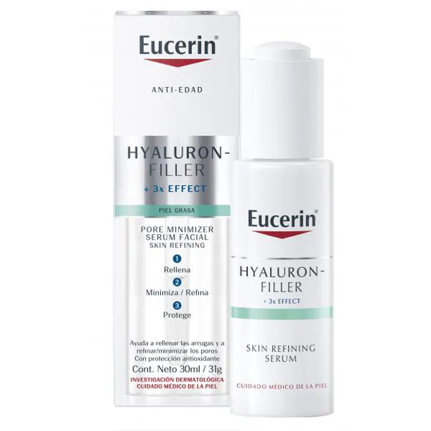 Hyaluron Filler Skin Refining sérum ultraligero de Eucerin.