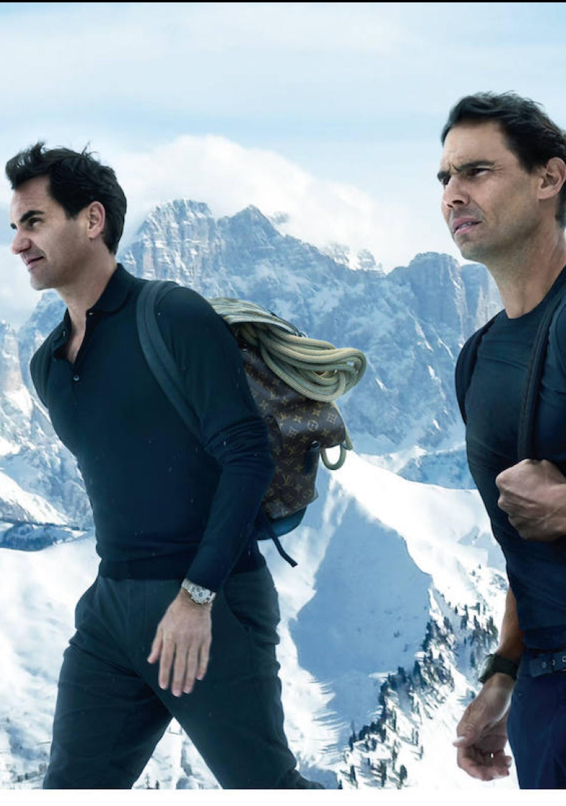 Rafa Nadal y Roger Federer protagonistas de la nueva campaña Core