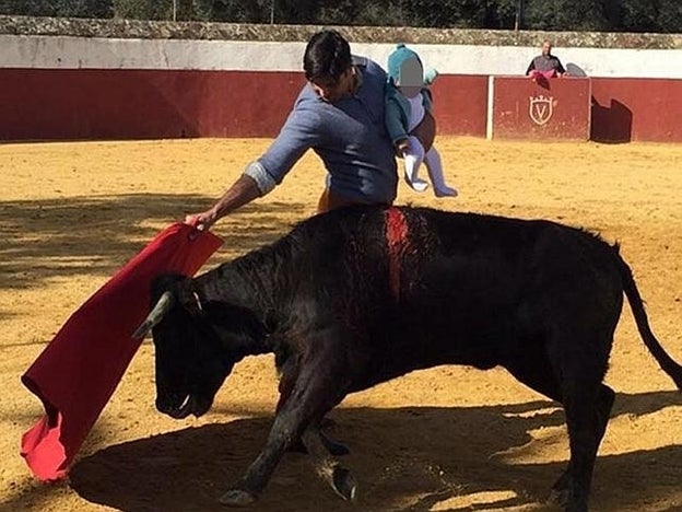 Esta es la imagen con la que Fran Rivera ha generado polémica esta vez en las redes./instagram