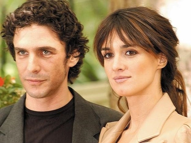 Leonardo Sbaraglia y Paz Vega, juntos en la presentación de 'Carmen', de Vicente Aranda./Gtres