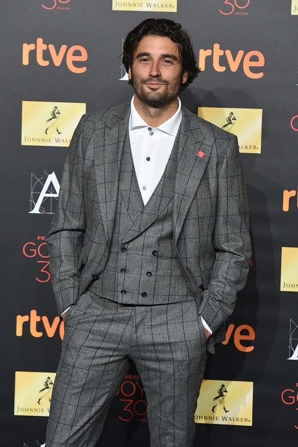 Álex García en la Cena de los Nominados a los Premios Goya 2016