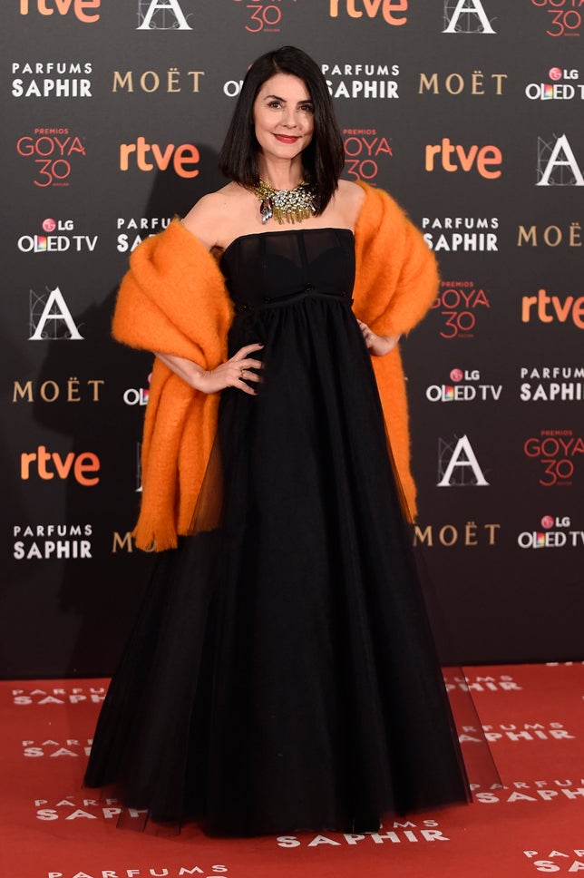 Alfombra roja Premios Goya 2016: Ana Fernández