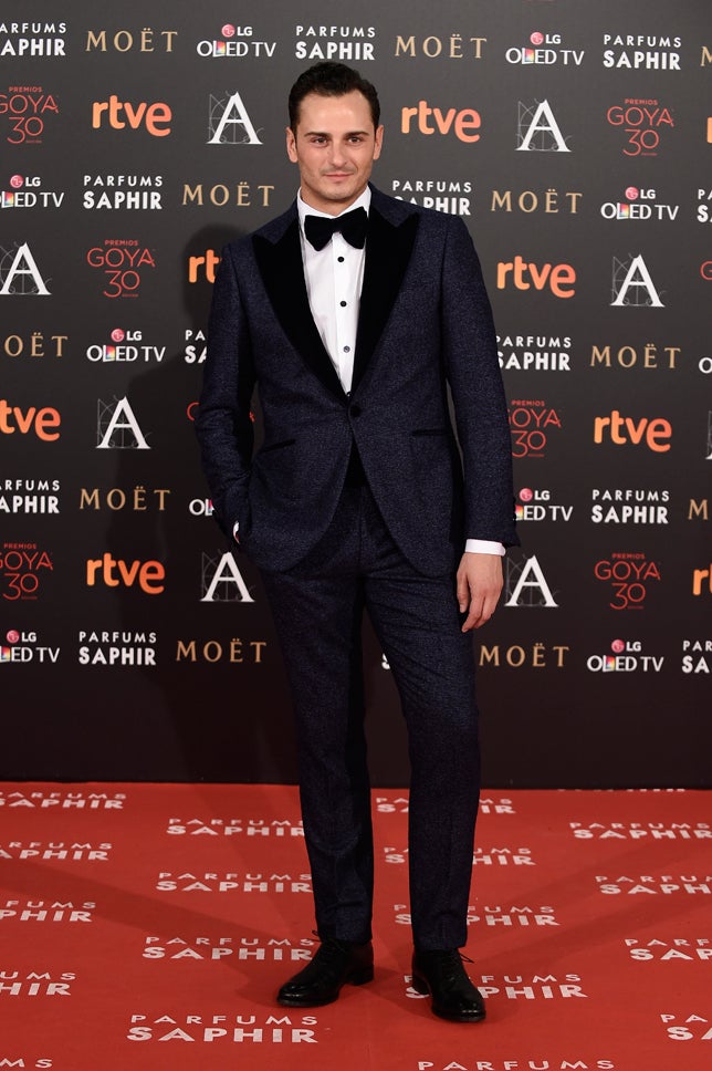 Alfombra roja Premios Goya 2016: Asier Etxeandía