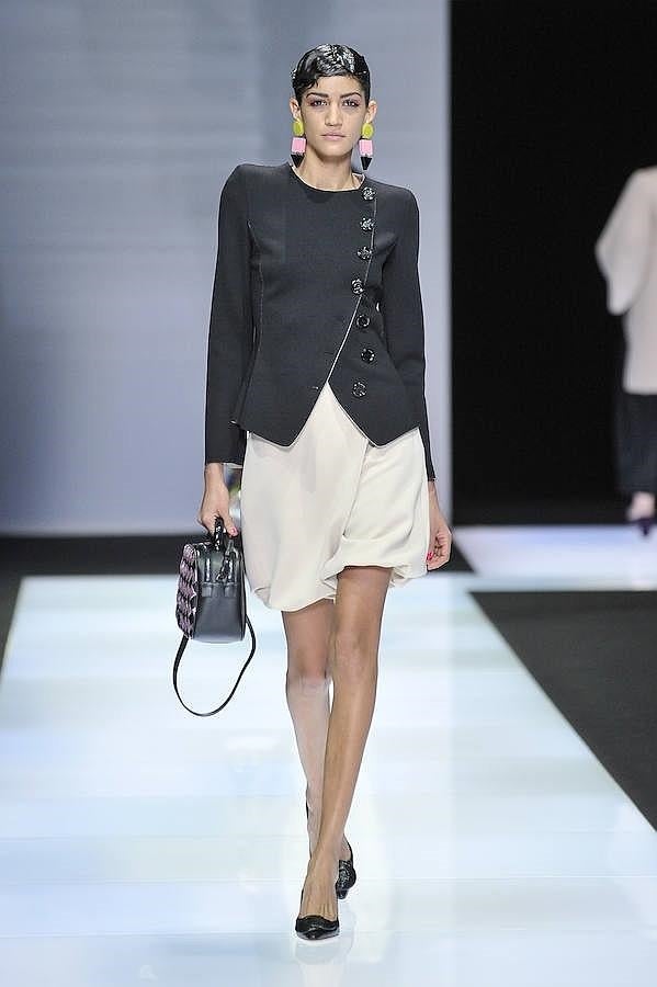 Desfile Emporio Armani en Milán: 'black&white'