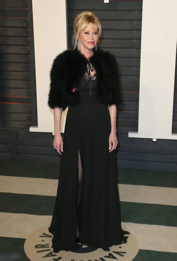 Melanie Griffith en la fiesta Vanity Fair