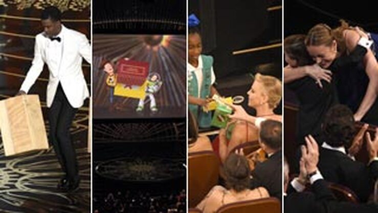 Premios Oscar 2016: los 'momentazos' de la gala, en fotos