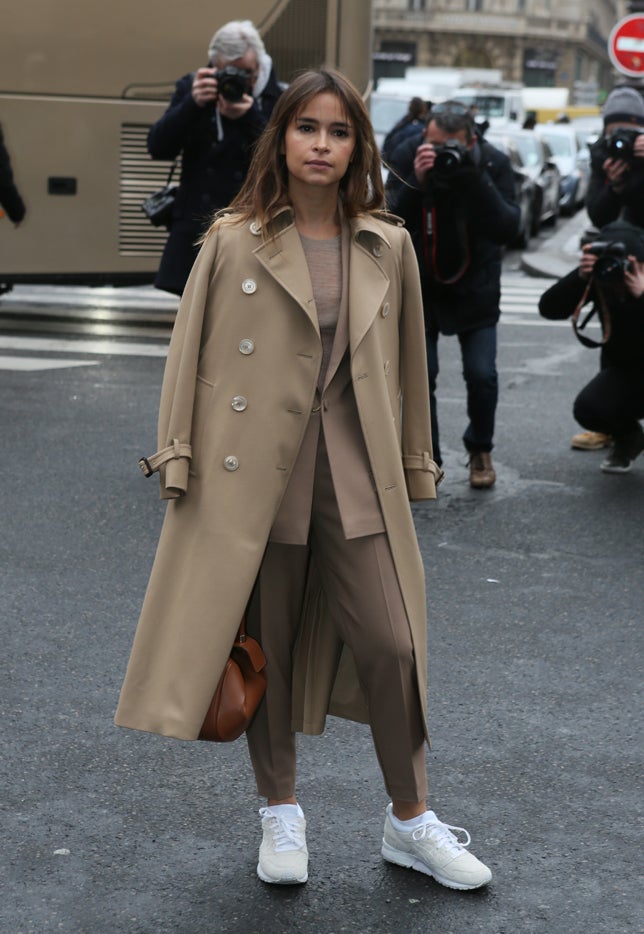 Miroslava Duma en el desfile de Stella McCartney en París