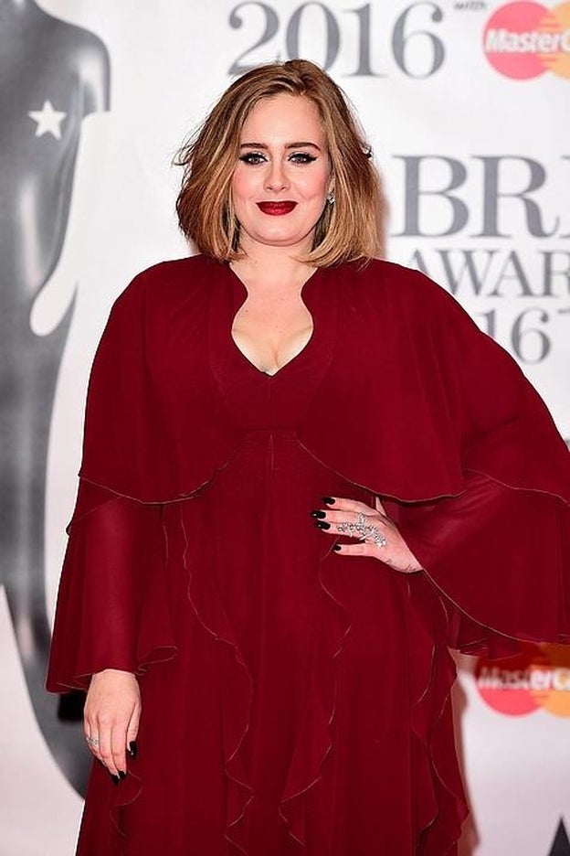 Adele en los Brit Awards 2016./cordon press.