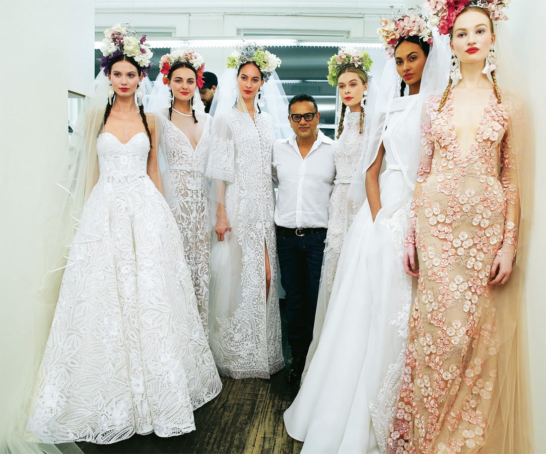 Bridal fashion week. Naeem Kahn llega a Barcelona