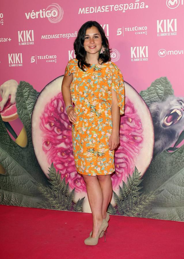 Nadia de Santiago en el estreno de 'Kiki, el amor se hace'