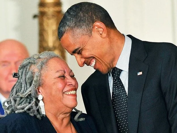 Toni Morrison y Barack Obama/COrdon Press