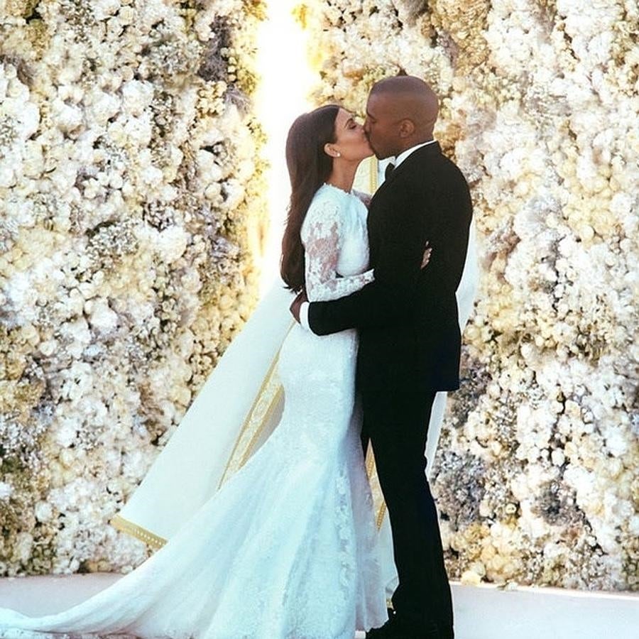 Kim Kardashian, Kanye West y un enlace de 120 millones