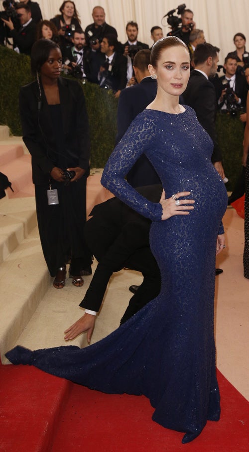 Emily Blunt en la Gala del Met 2016