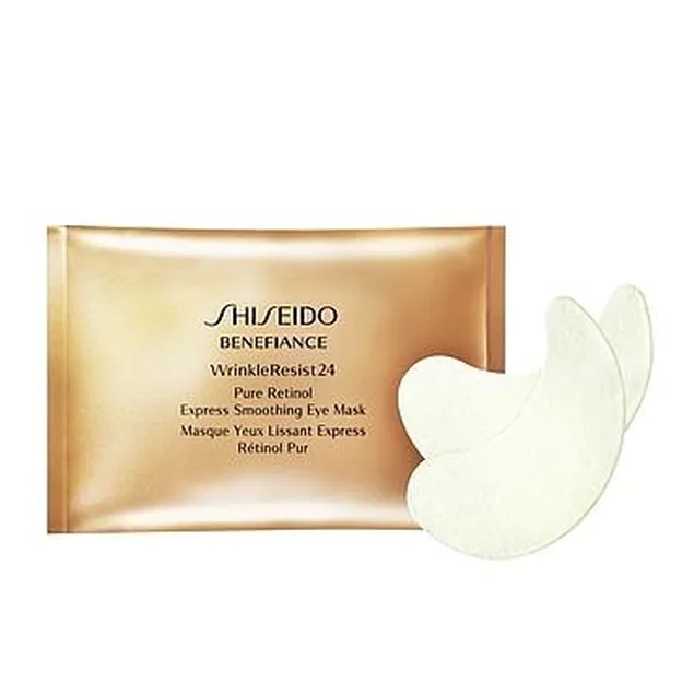 Benefiance Wrinkle Resist24 Pure Retinol Express Smooth Eye Mask de Shiseido (62,50 €).