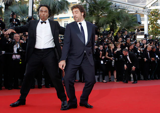 Iñárritu y Bardem en el Festival de Cannes