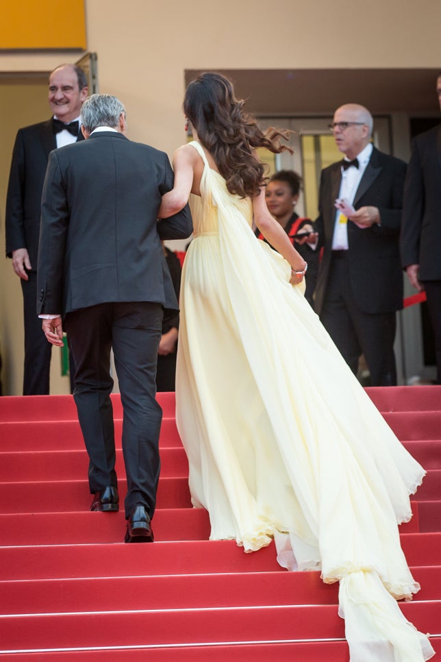 Amal Alamuddin, una 'diosa griega' en Cannes