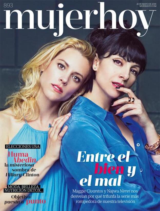 Maggie Civantos y Najwa Nimri, nuestra fascinante portada de Mujerhoy |  Mujer Hoy
