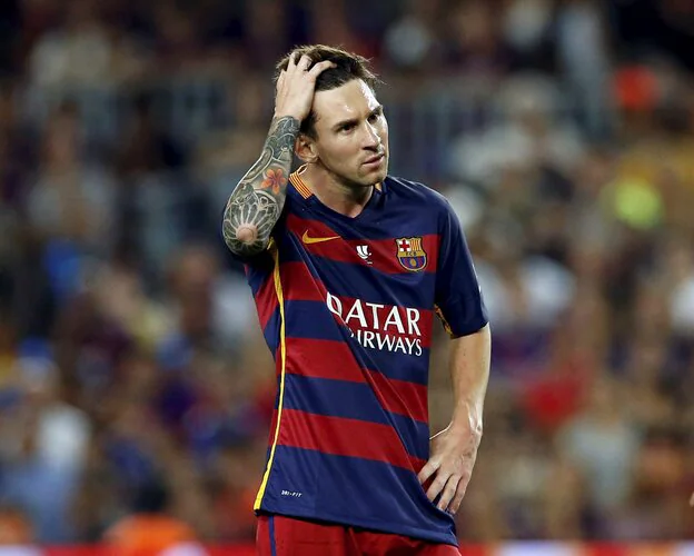 Leo Messi se ausentó ayer pro problemas de salud./cordon press.