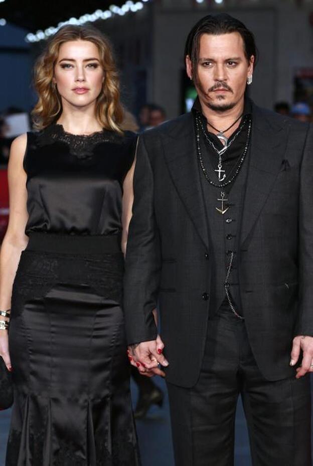 El personal de seguridad sostiene que era Amber Heard quien era agresiva con Johnny Depp./cordon Press.