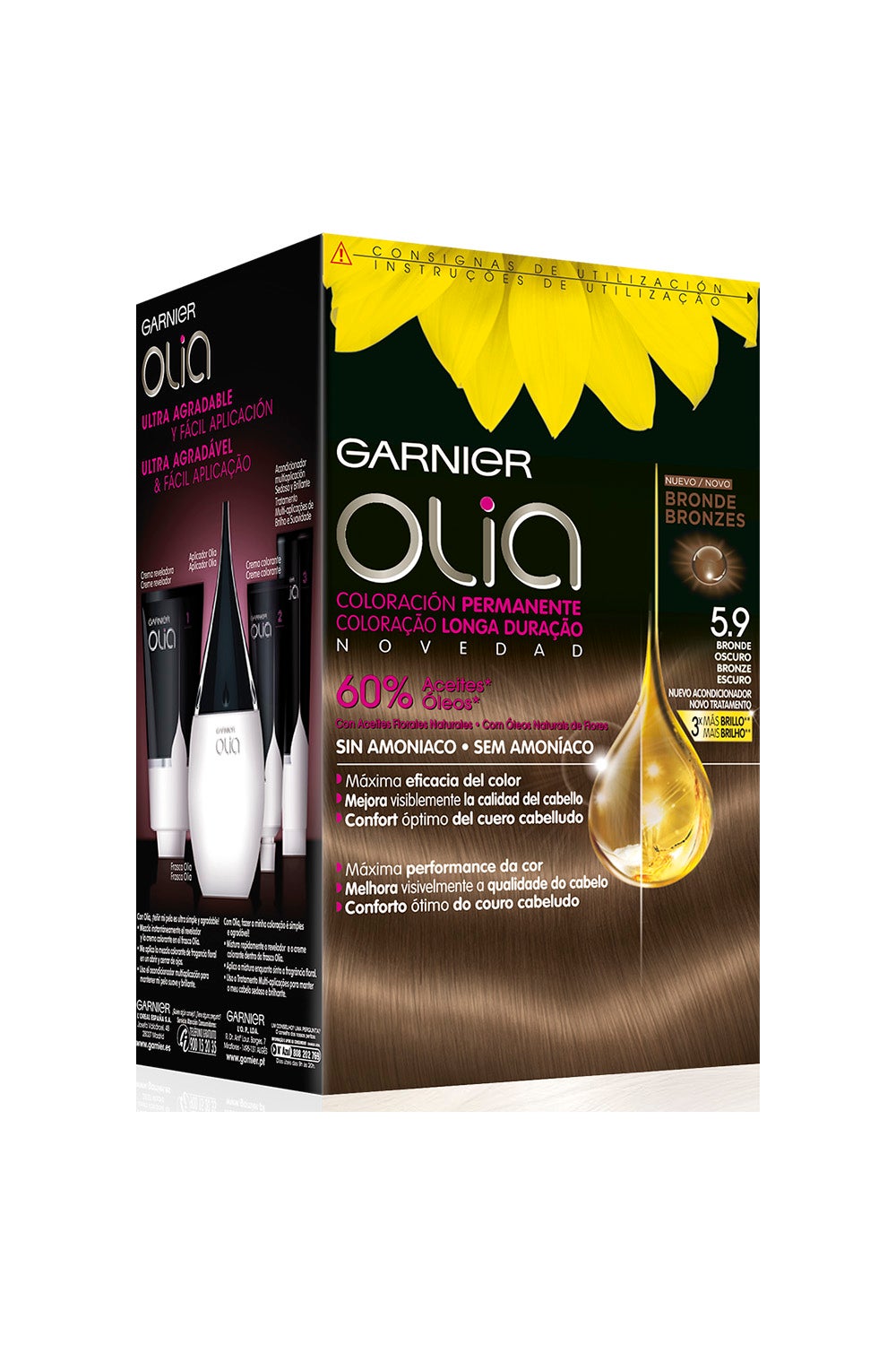 Los tonos de pelo para este verano: Olia Bronde 5.9 de Garnier