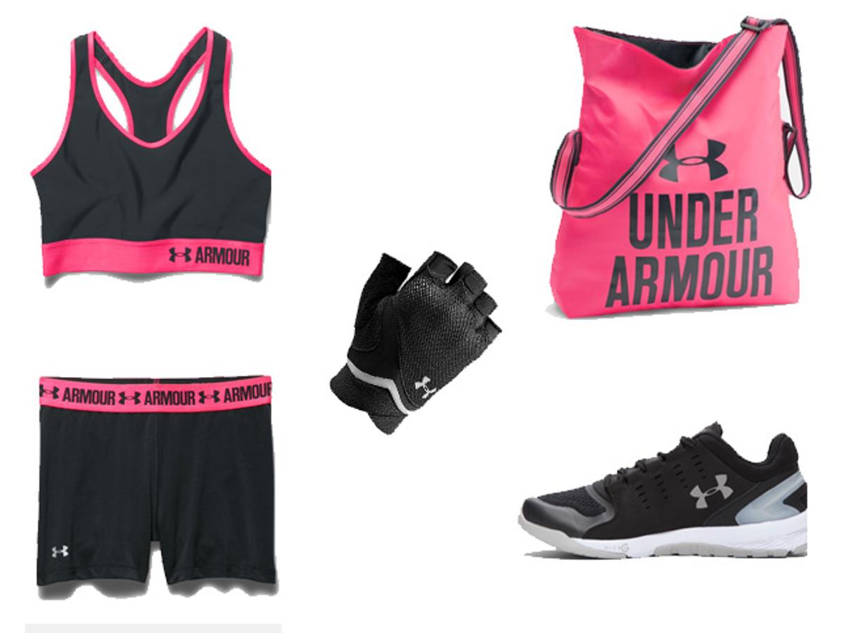 Look de Under Armour para entrenar